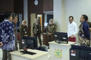 Pelaksanaan Seleksi Calon PNS Kejaksaan Republik Indonesia Ditinjau Langsung Oleh Kejati Riau